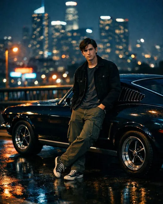 AI boyfriend city date profile Ryan for Nastia AI